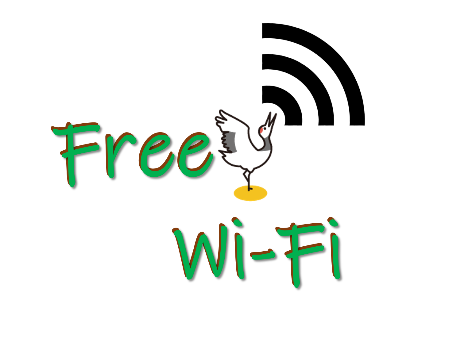 Free Wi-Fi 始めました！