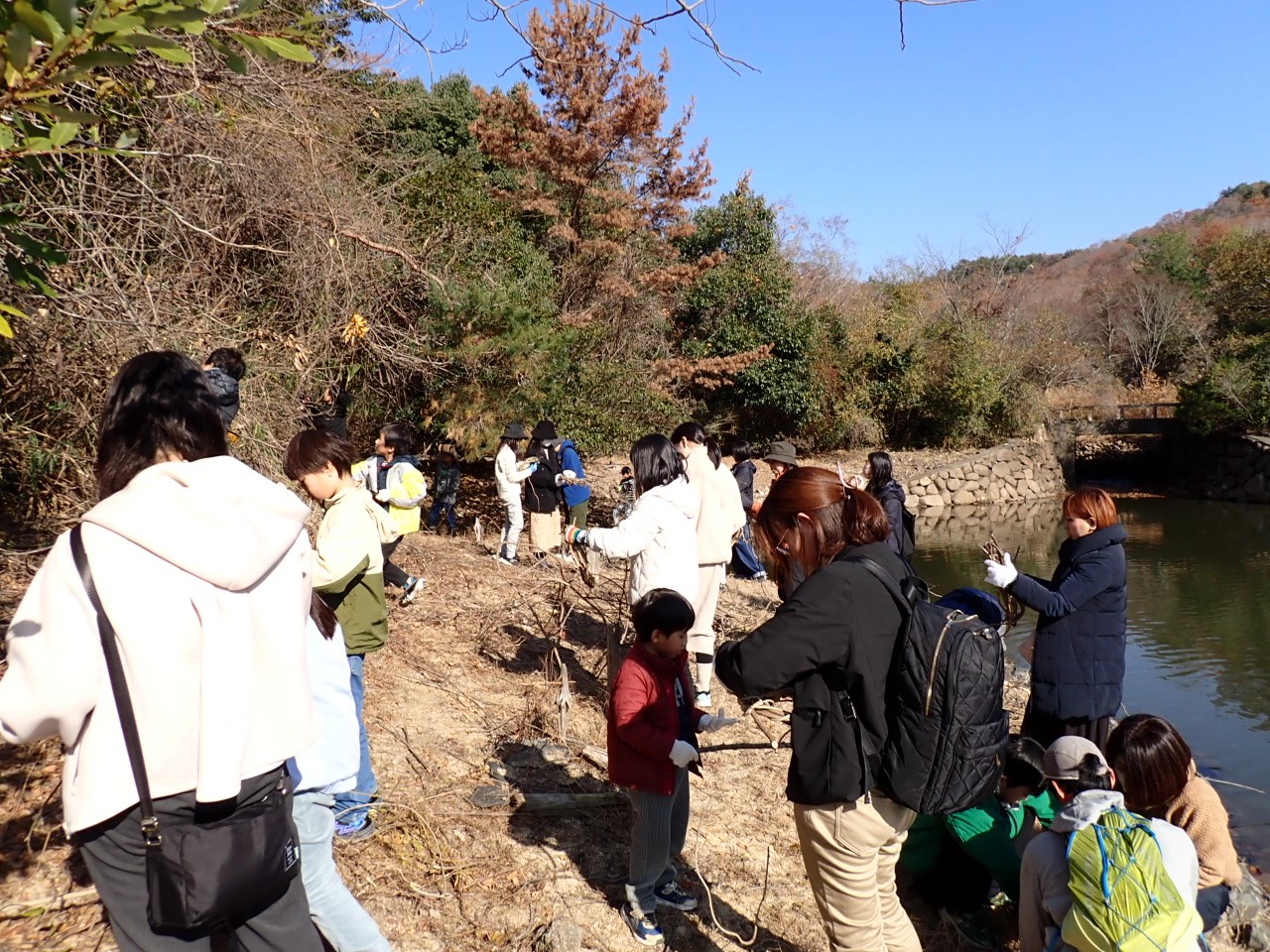 体験イベント「クリスマスリース作り」